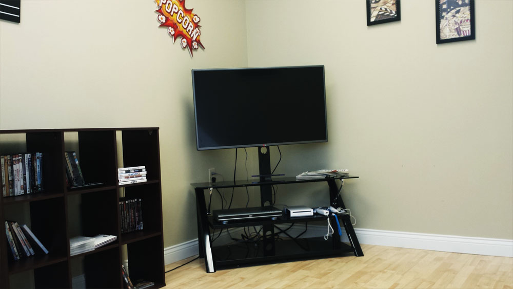 Movie and Video Game Room