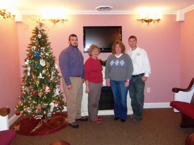 Michael Gary, Jan Jones, Missy Jones Gary, and Marty Jones