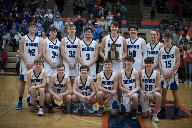 BCHS Basketball - 2020 12th District Champions (all photos by Adam Williams Photography)