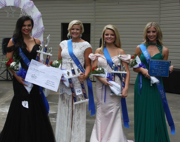 Melaine Horn, Allie Easley, Olivia Moore, and Allison Wright.