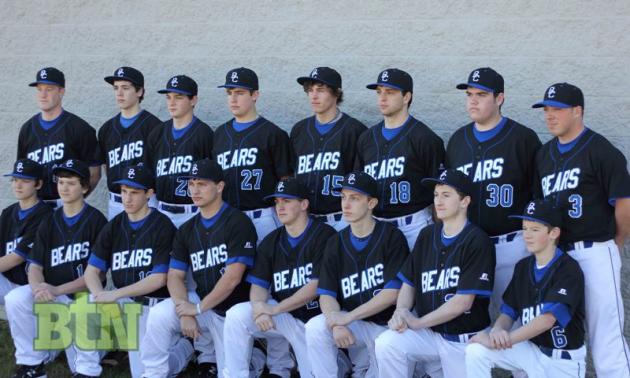 2012 BCHS Bears Baseball Team