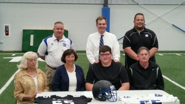 Conner Reed signs to play football at K.W.C. | Beech Tree News Network