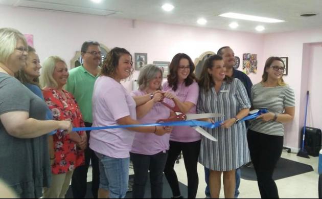 Ribbon cutting was held on Monday.
