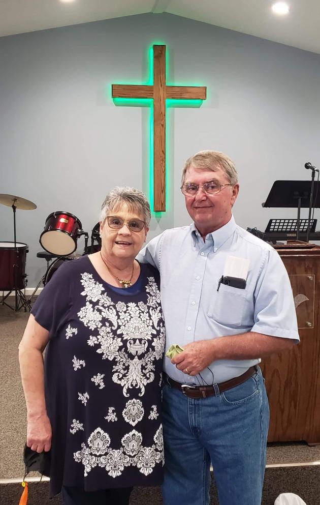 Pastor Ruth and husband Neal Morgan