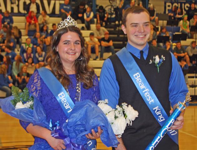 2017 Bearfest Queen Maddie McKinney & King Connor Brown | Beech Tree ...