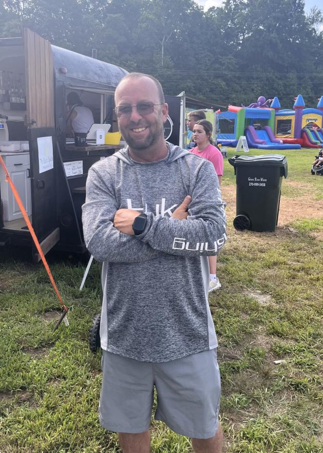 Chad Cox, last man standing received $500 from Beech Tree News
