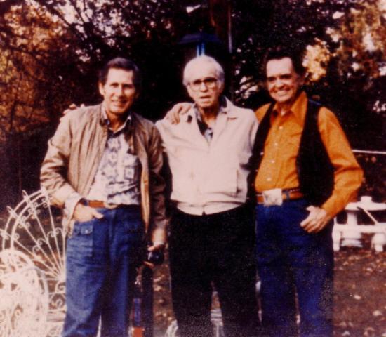 Chet Atkins, Mose Rager, and Merle Travis