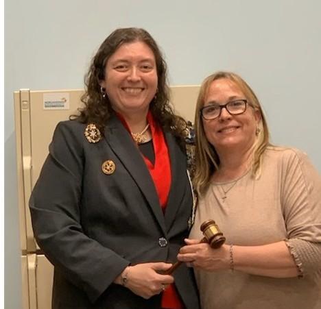 Passing of the gavel