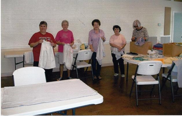 Melissa Zell, Ann Bartholomew, Betty Phelps, Wanda Candler, and Katherine Jennings.  (Linda Wood not pictured)