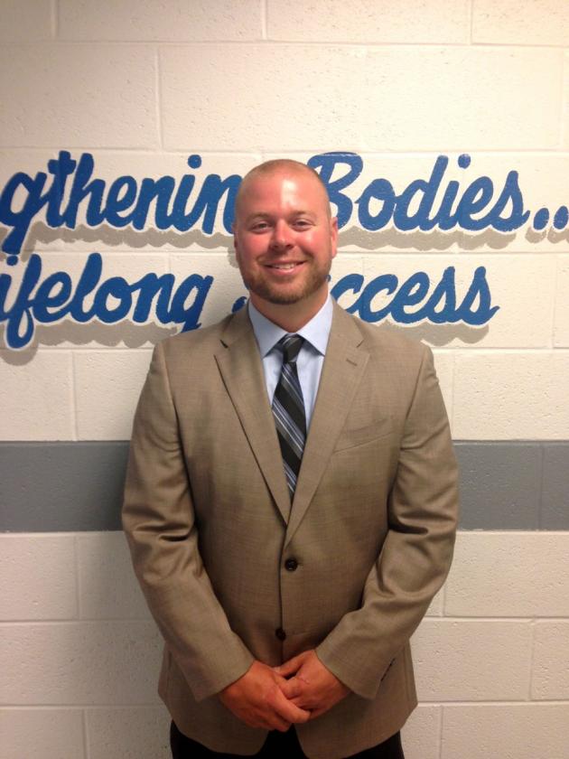 Tim Freeman, new principal at Butler County Middle School