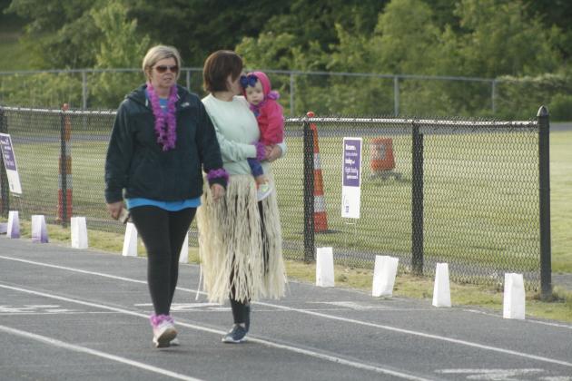 Survivors and Butler County residents touched by cancer attended the 2016 'Relei For Life' event at Butler County High School. 