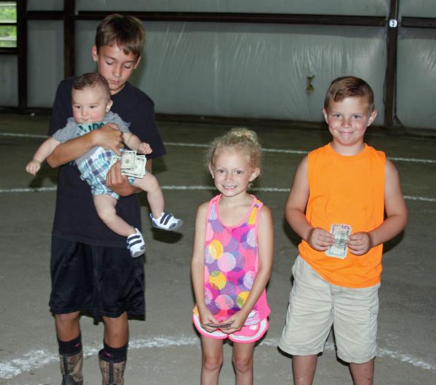 Myles Martin, Chloe Camplin, and Tanner Farris