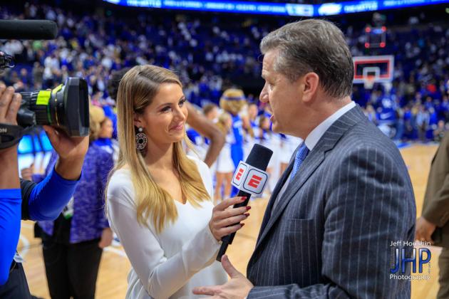 Laura Rutledge believes John Calipari's team is "overloaded" with talent that can still develop into an elite team. (Jeff Houchin Photo)