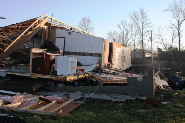 David and Lynn Anderson's home on Huntsville-Silver City Road. 