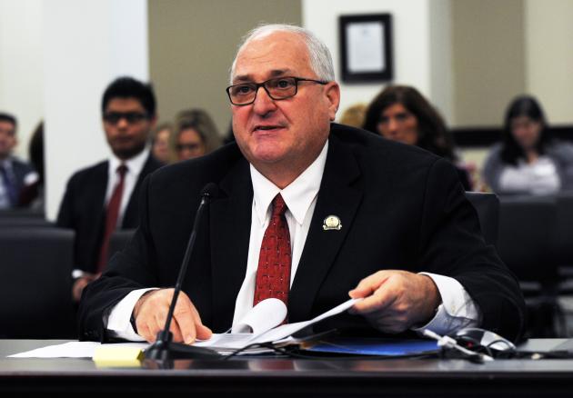 Rep. James Tipton, R-Taylorsville, presents House Bill 319, which aims to address the teacher shortage issue in the Commonwealth.