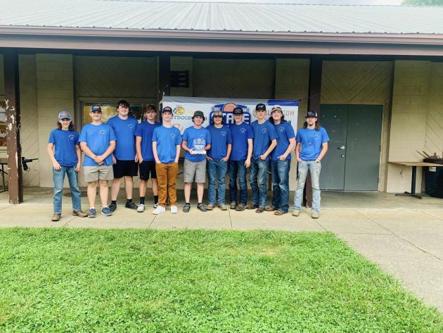 Left to right-Will Jared, Silas Ward, Carson Cardwell, Blake Deweese, Jackson Kimbler, Mason Johnson, Dalton Hale, Grant Jones, Graysen Henderson, Will Bryant, Hunter Glenn. Not pictured-Brennan Smith 