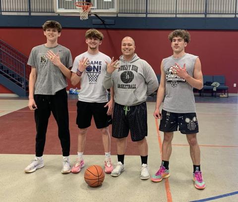 Trevor Deweese, Kellon Meredith, Dustin Barnett, Briar Griffin