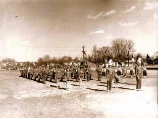 The 1957 BCHS Marching Band