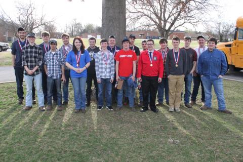 BC ATC Students who competed in 2017 SKILLS USA Competition