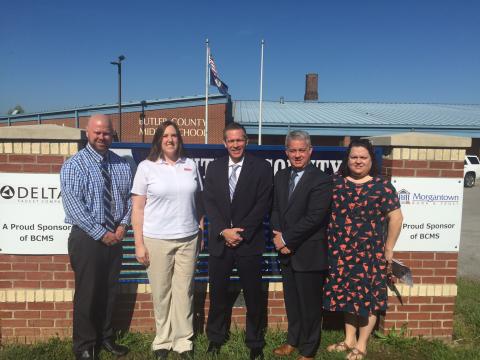 Tim Freeman, Amanda Terrell, Darrell McKee, Scott Howard, and Pam Staples