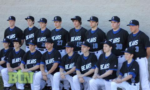 2012 BCHS Bears Baseball Team