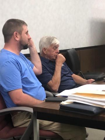 Magistrates Dillon Bryant and David Whittinghill.