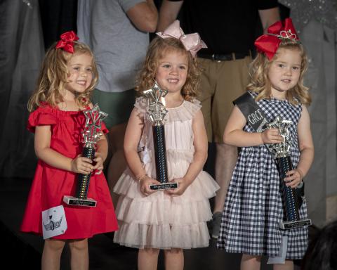 Emalyn Pearl Southerland, Hattie Mae Clark, and Kaylin Marie Hooten 
