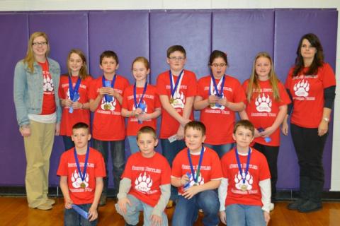 North Butler's Academic Team took first place in Quick Recall at District Governor's Cup.