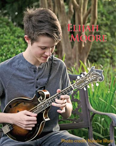 Elijah with his Classic Model, Apitius Mandolin.
