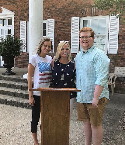 Allison Clark, Amy Smith-Thomas, and Kane Gott