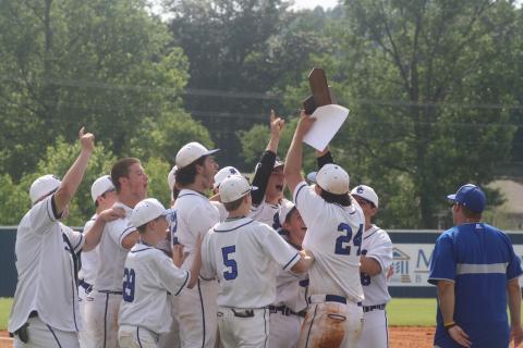 The Butler County High School Bears Baseball team defeated Trinity (Whitesville) 6-3 Friday at BCHS to claim the District 12 Tournament title. 