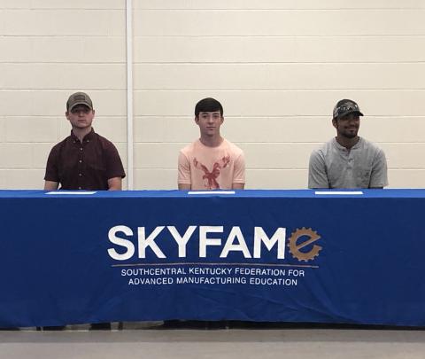 Tristan Phelps, Justin Elms, and Duane Daniels