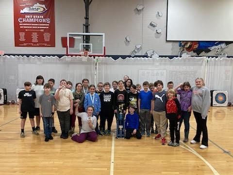 Morgantown Elementary School Archery Team 