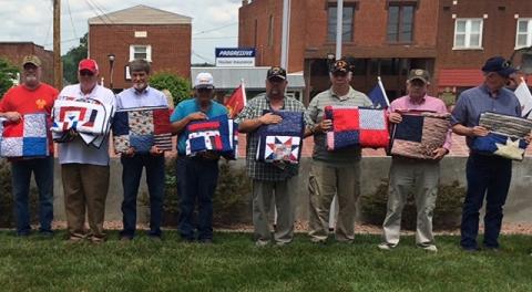 Recipients of Quilts of Valor