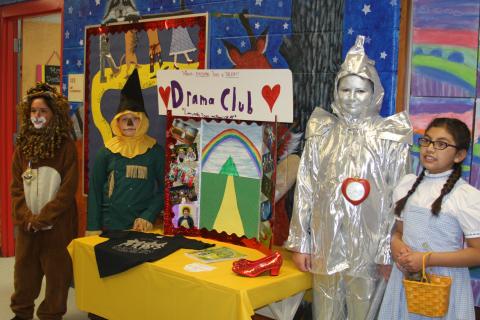 North Butler Elementary Drama Club students.