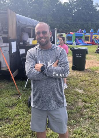 Chad Cox, last man standing received $500 from Beech Tree News