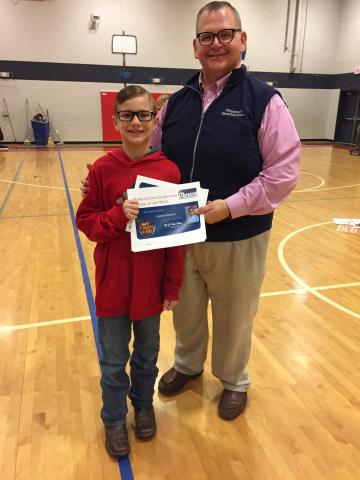 Overall Classroom Leader of the Week  Cainan Vincent