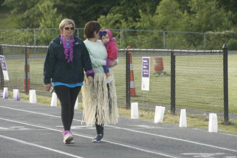 Survivors and Butler County residents touched by cancer attended the 2016 'Relei For Life' event at Butler County High School. 
