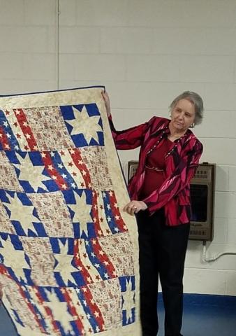 Darlene Scott of the newly formed Butler County Kentucky Piecemakers.