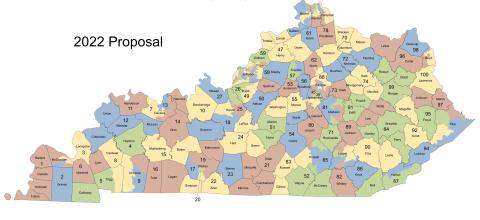 2022 House District proposal
