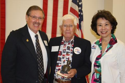 Rep. C.B. Embry, Jr., Republican of the Year Charlie Hutcheson, Elaine Chao, Former Sec. of Labor