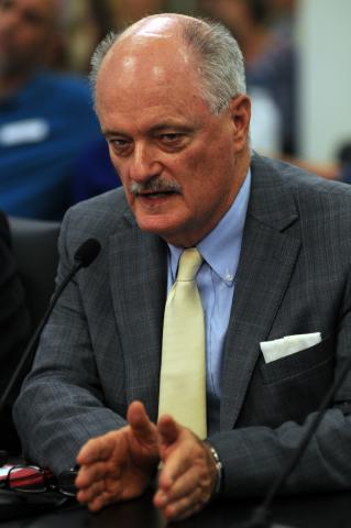 Sen. John Schickel, R-Union, advocating for legislation to give homeschooled students more access to KEES funds.   