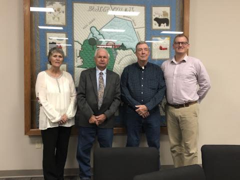 Theresa Wilson, Melvin Bowles, Danny Dye, and Jarrod Evans