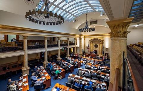 Dozens of new laws are taking effect in Kentucky this week based on bills adopted during the 2025 legislative session. Lawmakers wrapped up the session in March. A high-resolution photo is available here.