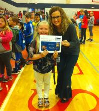 Jaylin Thomas – Leader of the Week with Mrs. McKinney