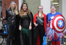 The Avengers: Sierra Fields, Kayla Spurgeon, Holly Coleman, and Mahkala Burden