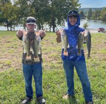 Hollis Cardwell and Luke Rowland take top honors on Nolin Lake.