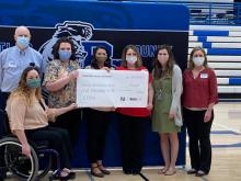 Kayla Spurgeon, Tim Hughes, Madison Staton, Jennifer Davis, Brittany Hudson, Emily McAfee and Jenny Rich.