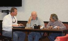 Magistrates Tyree, Tuck and Givens discuss 911 funding
