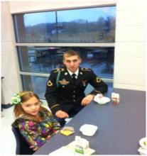 Shawnee Johnson and her brother Corey.